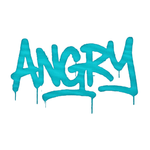 Angry graffiti